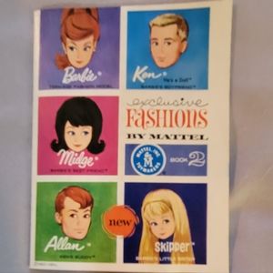 Vintage Barbie Doll Booklet